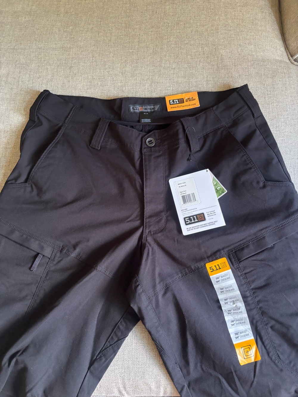 5.11 Tactical Black Apex pant with Utility Pockets